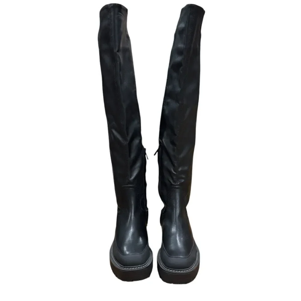 Revolve Sam Edelman Lerue Over The Knee Tall Lug Boots